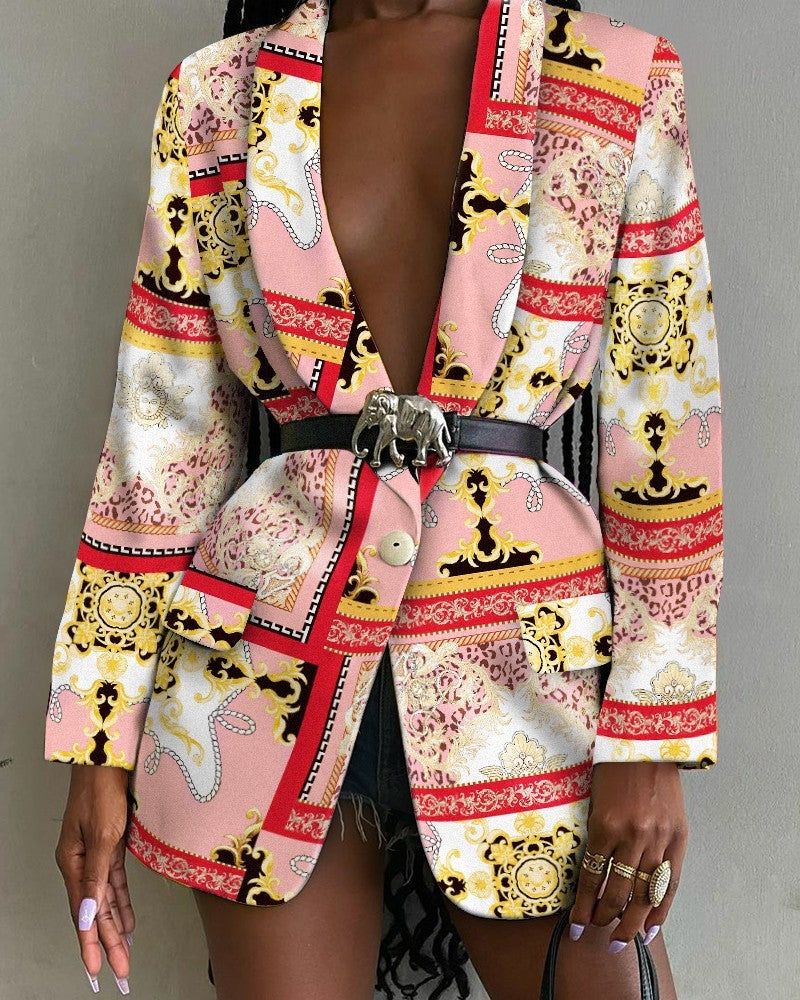 Sabine Belted Blazer