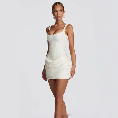 Elara Elegance Midi Dress