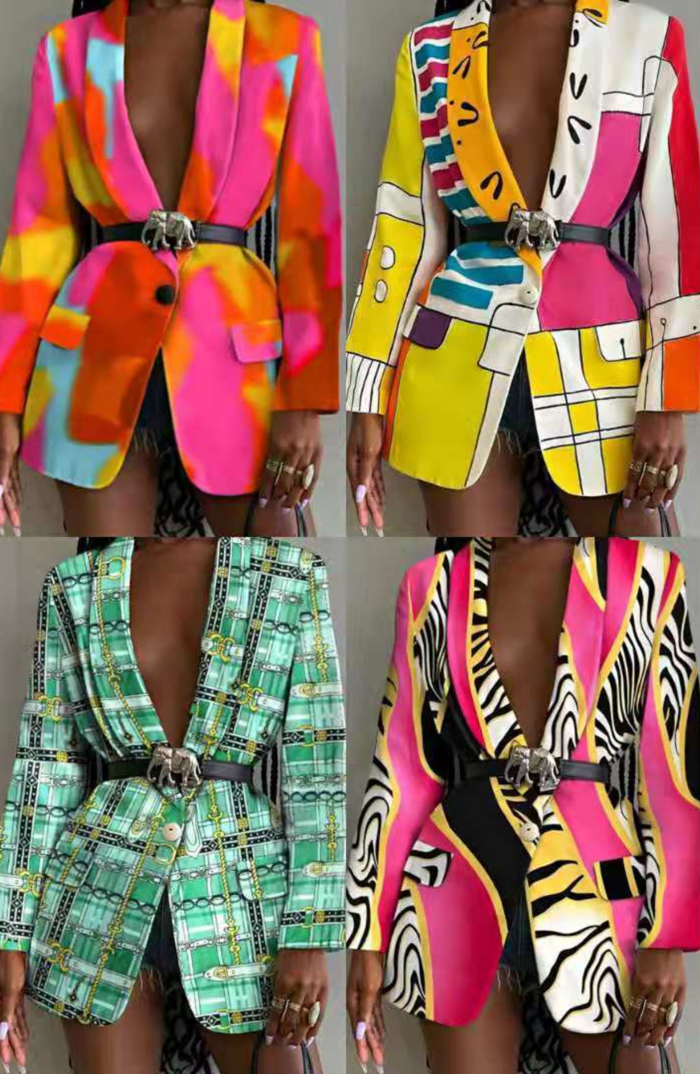 Sabine Belted Blazer