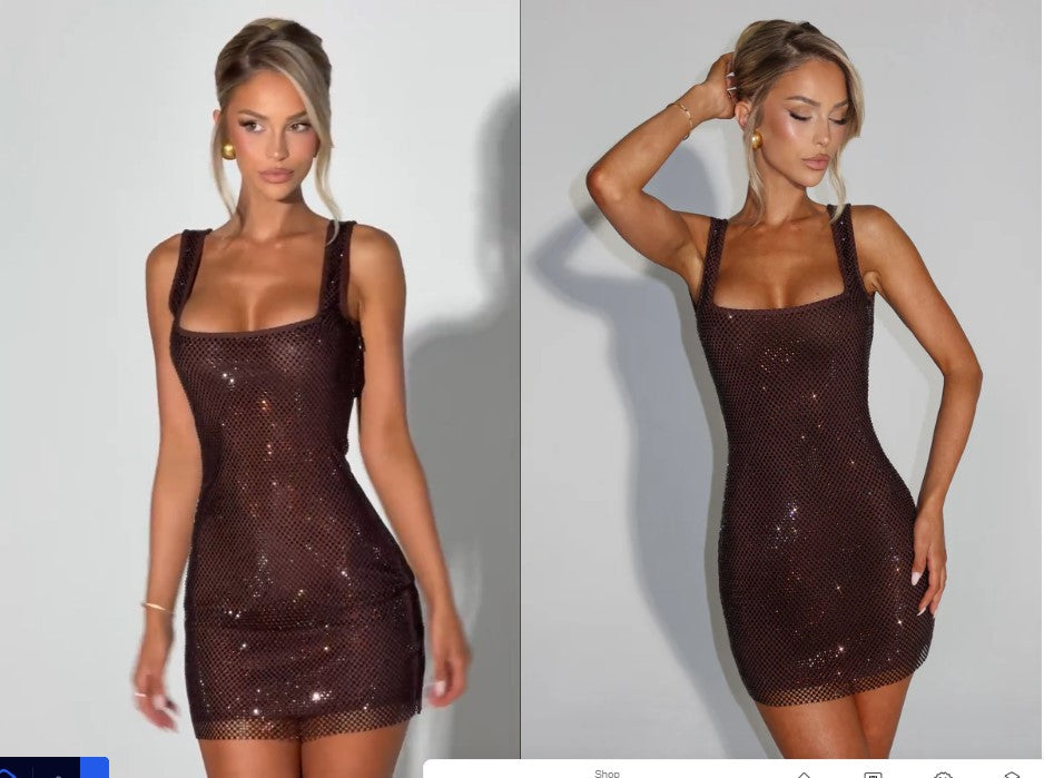 Velouria Mini Dress