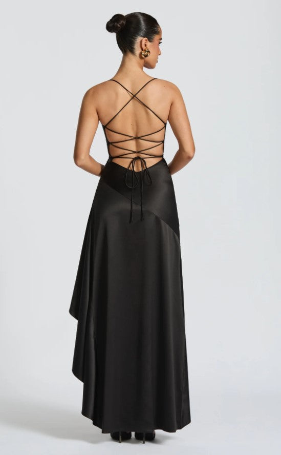 Nova Noir Maxi Dress