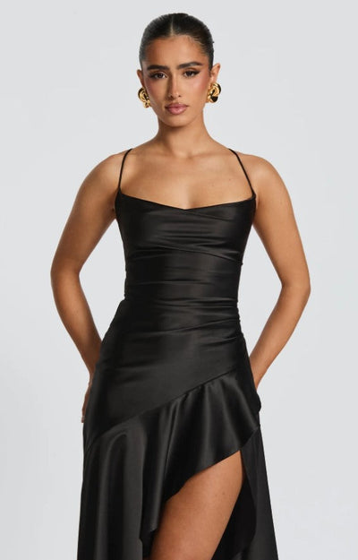 Nova Noir Maxi Dress
