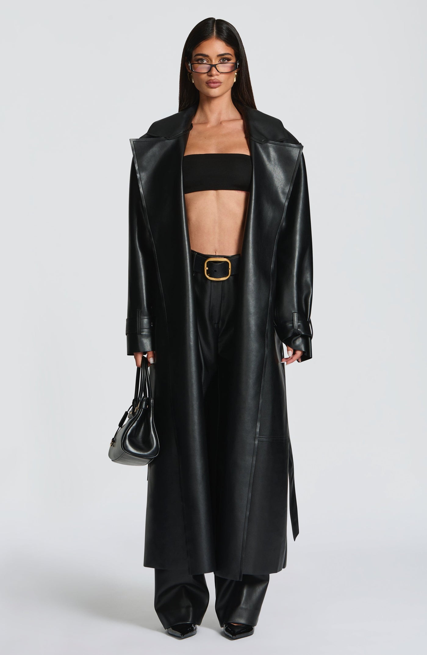 Bridget Trench Coat - Black Jacket Babyboo Fashion Premium Exclusive Design
