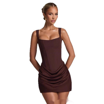 Elara Elegance Midi Dress