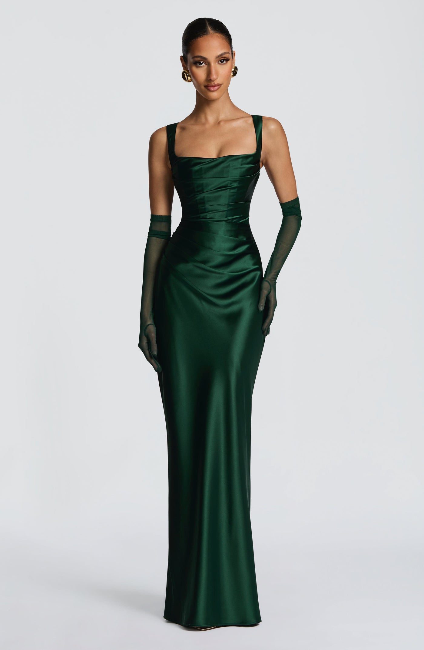 Calanthe Maxi Dress - Emerald Dress Babyboo Fashion Premium Exclusive Design