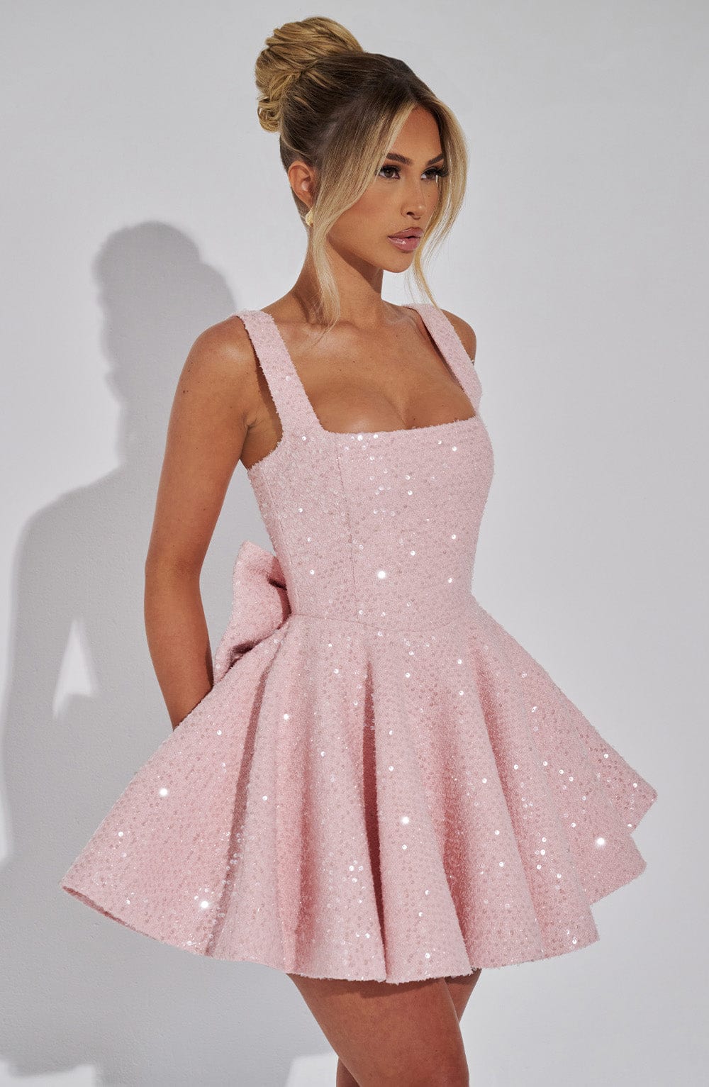 Dorothy Mini Dress - Blush Dress Babyboo Fashion Premium Exclusive Design