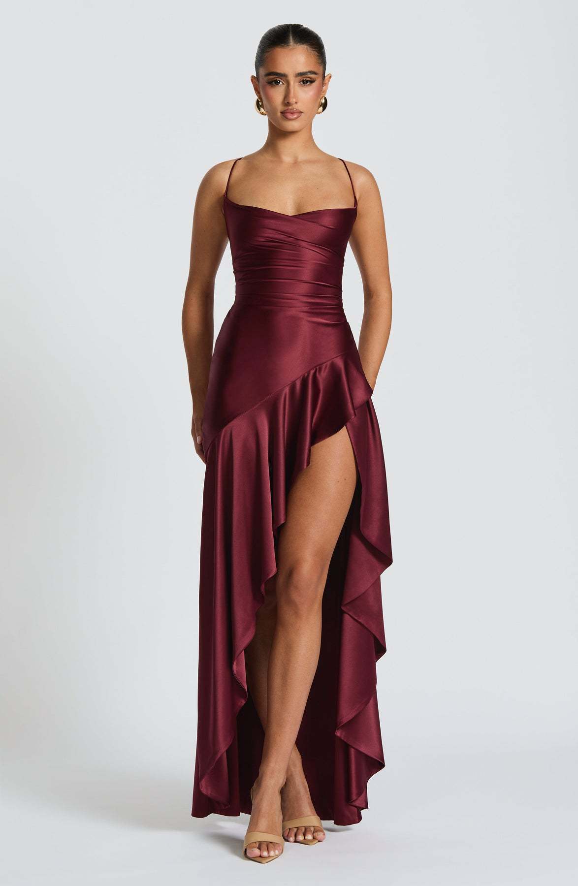 Nova Noir Maxi Dress