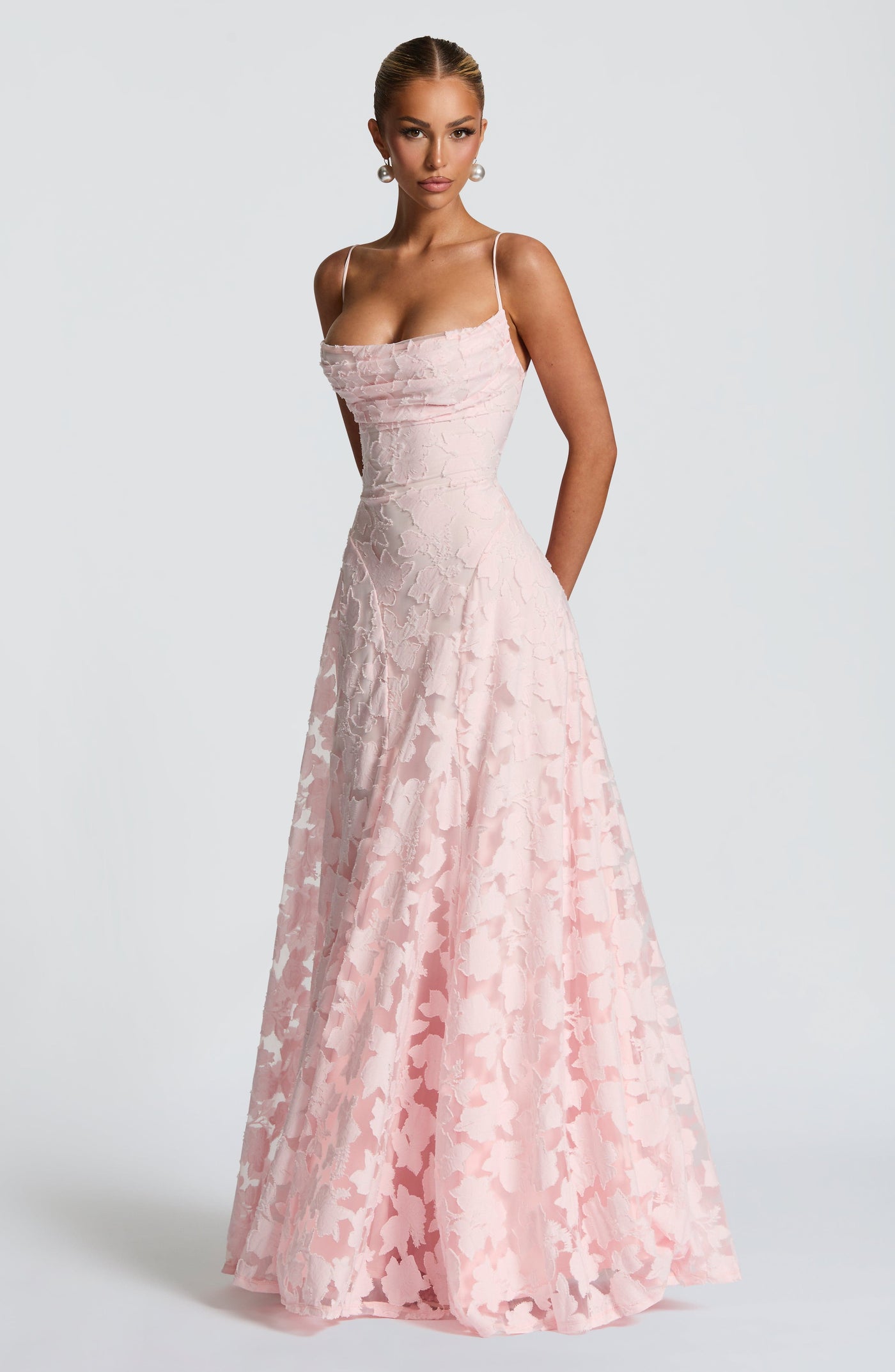 Francis Maxi Dress - Blush Dress Babyboo Fashion Premium Exclusive Design