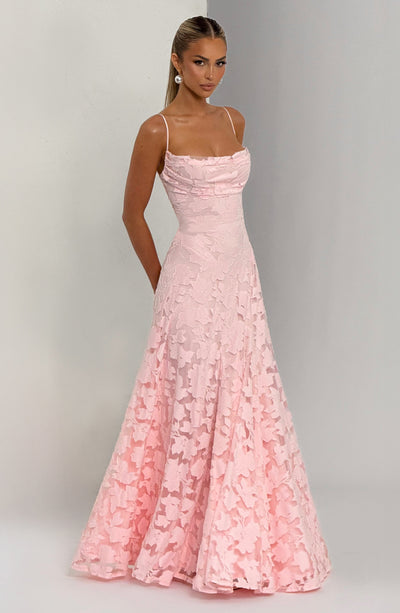 Francis Maxi Dress - Blush Dress Babyboo Fashion Premium Exclusive Design