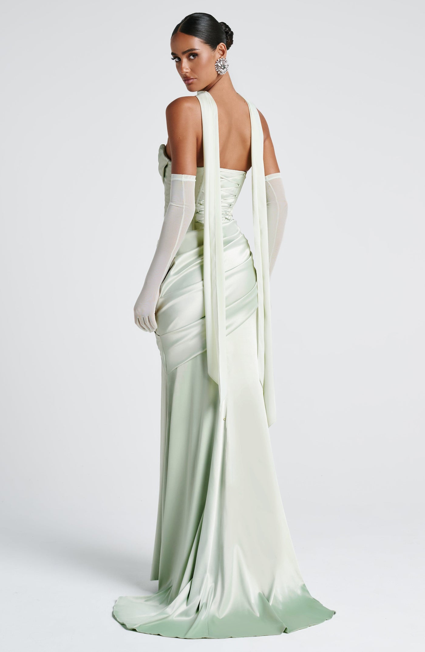 Kensington Maxi Dress - Mint Dress Babyboo Fashion Premium Exclusive Design