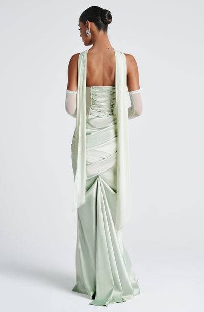 Kensington Maxi Dress - Mint Dress Babyboo Fashion Premium Exclusive Design