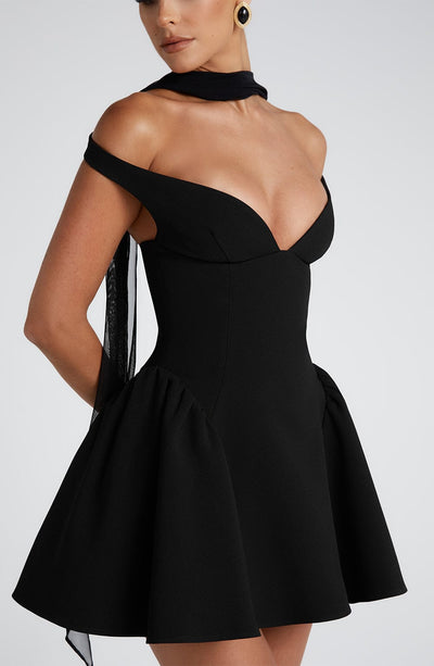 Marla Mini Dress - Black Dress Babyboo Fashion Premium Exclusive Design