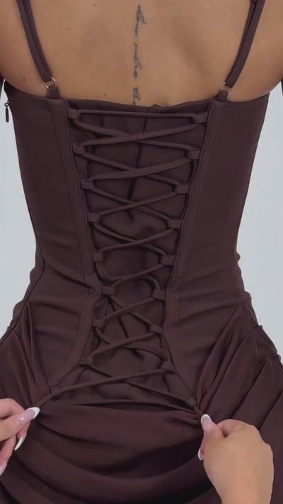 Elara Elegance Midi Dress